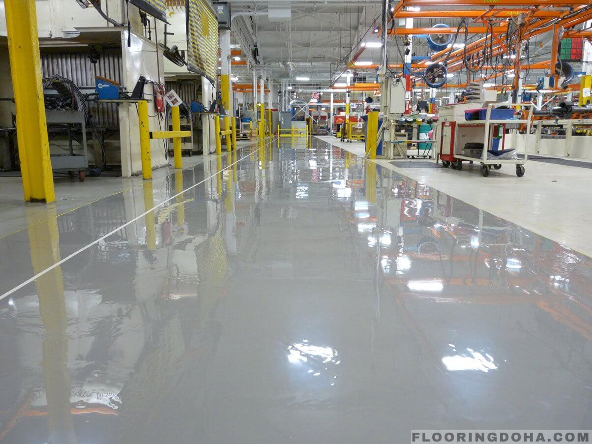 industrial epoxy flooring